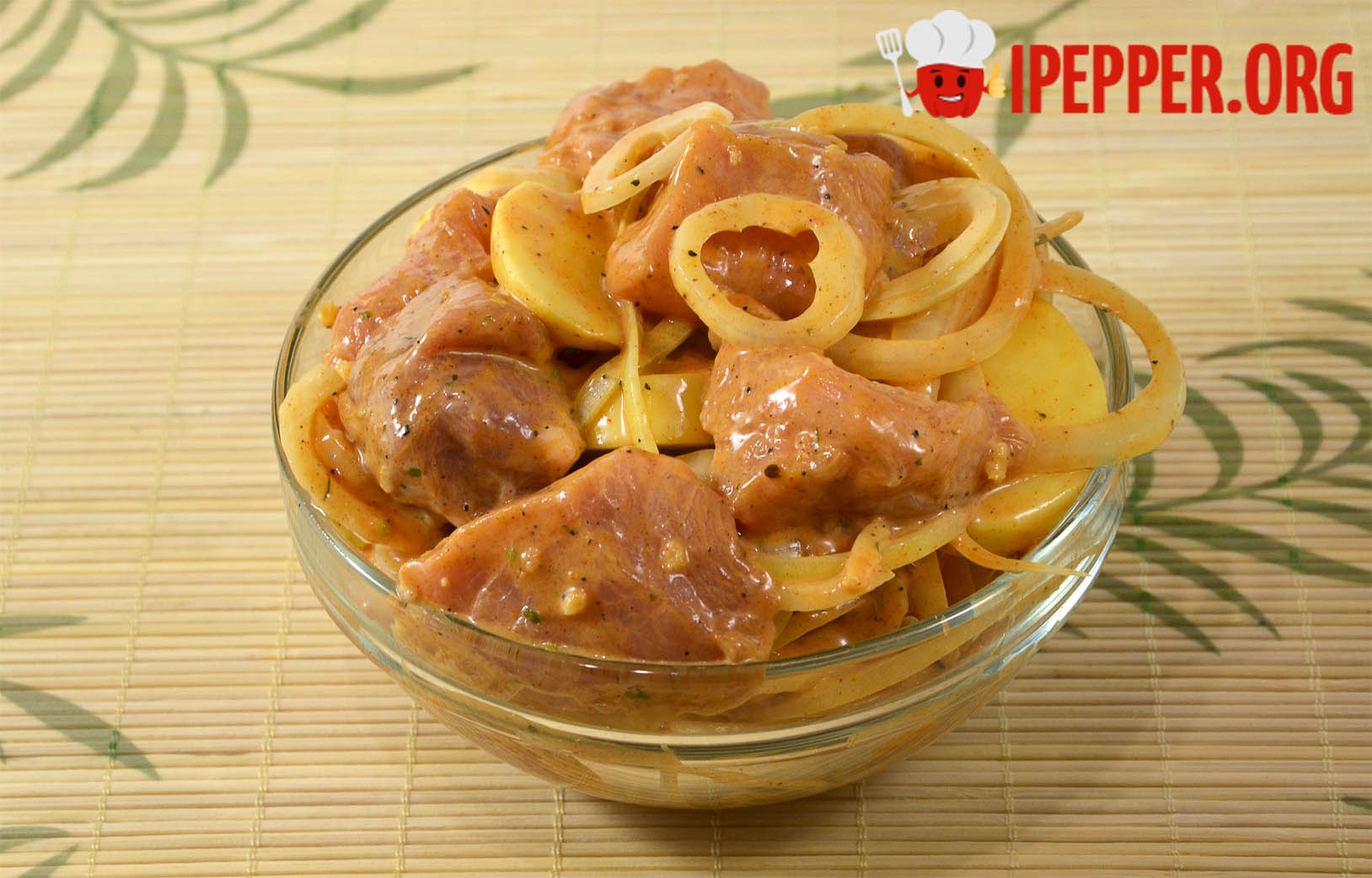 Рецепт Свинина с картофелем, запеченная на шпажках. Шаг 5