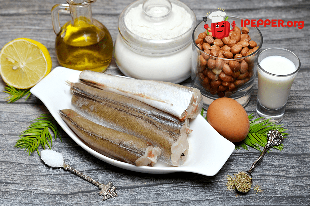 Описание рецепта Рыбное филе в кляре из арахиса