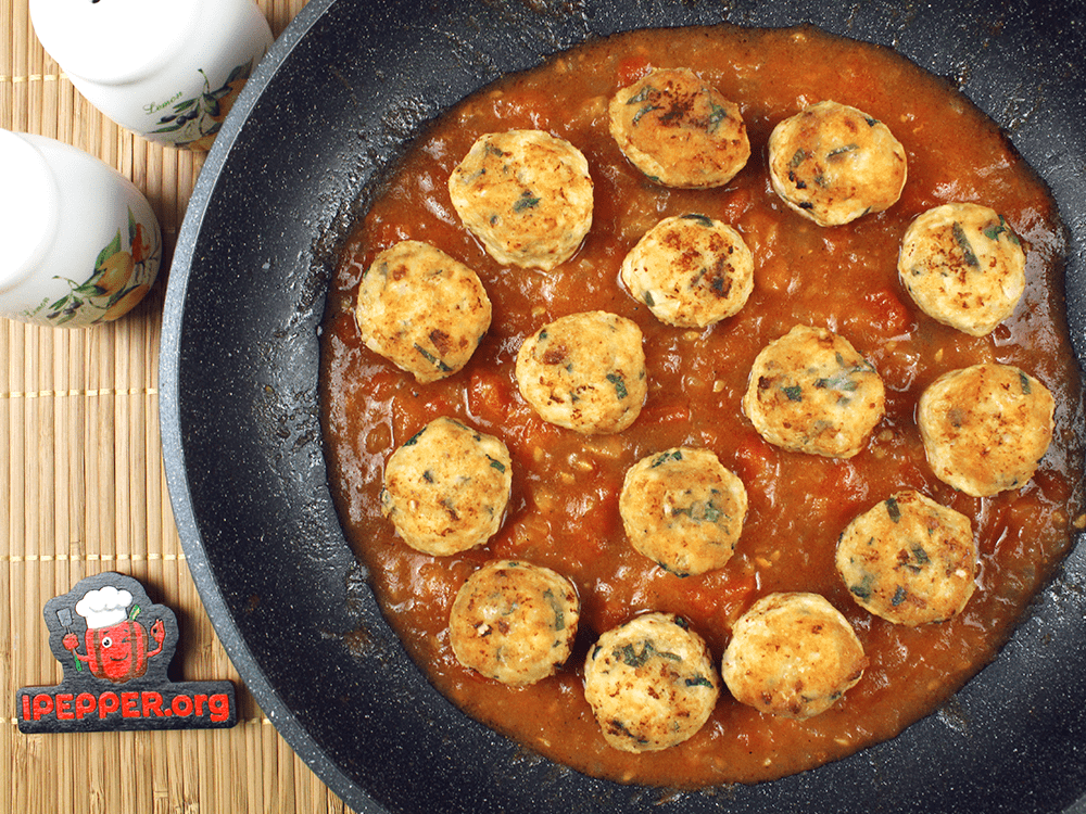 Рецепт Испанские фрикадельки Альбондигас с томатным соусом. Шаг 9