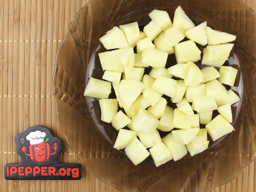 Рецепт Овсяная каша с карамелизированными яблоками. Шаг 4