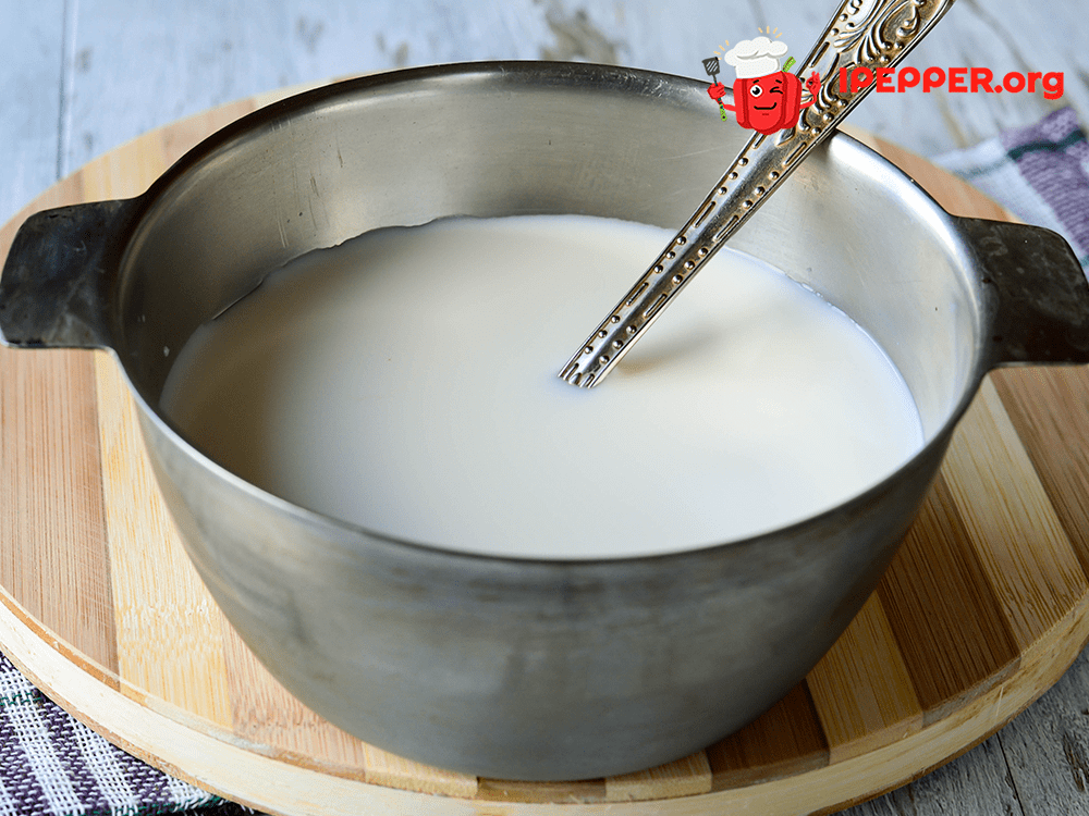 Рецепт Заварной крем на молоке. Шаг 4