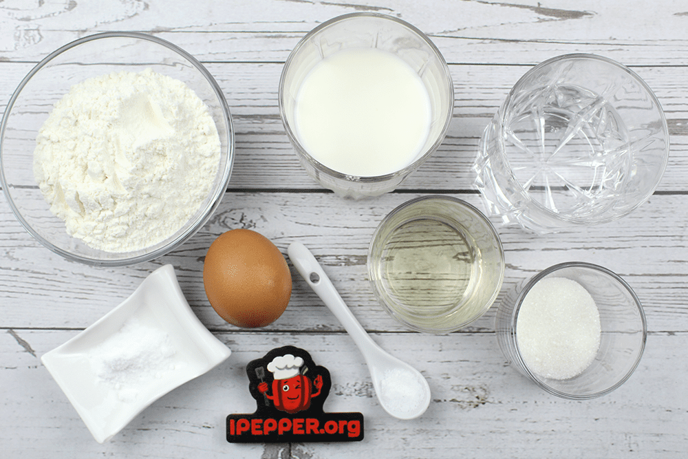 Описание рецепта Ажурные блинчики на молоке с кипятком