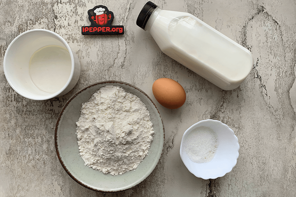 Описание рецепта Классические блины на молоке